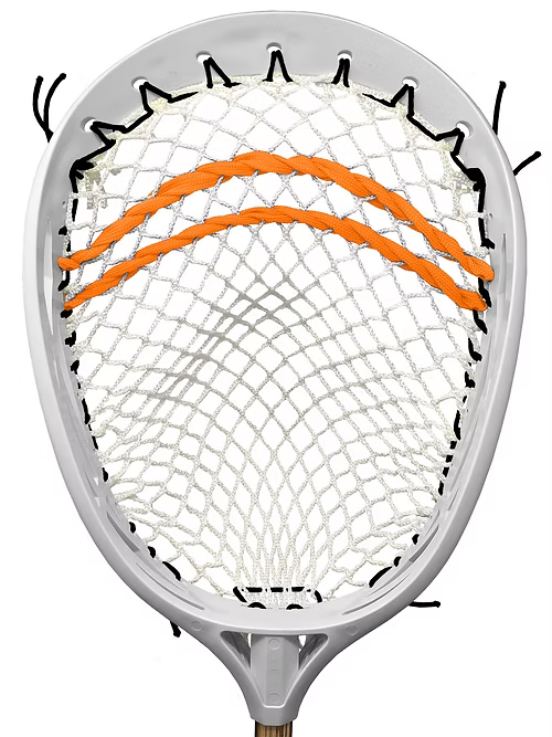 Gryffyn Goalie Head w/ Mesh Pocket (Orange)