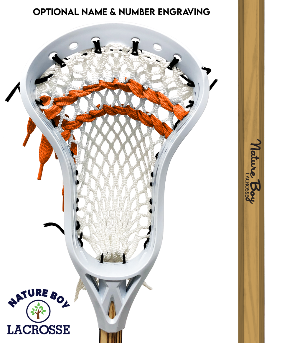 Mini Lacrosse Stick (Orange)