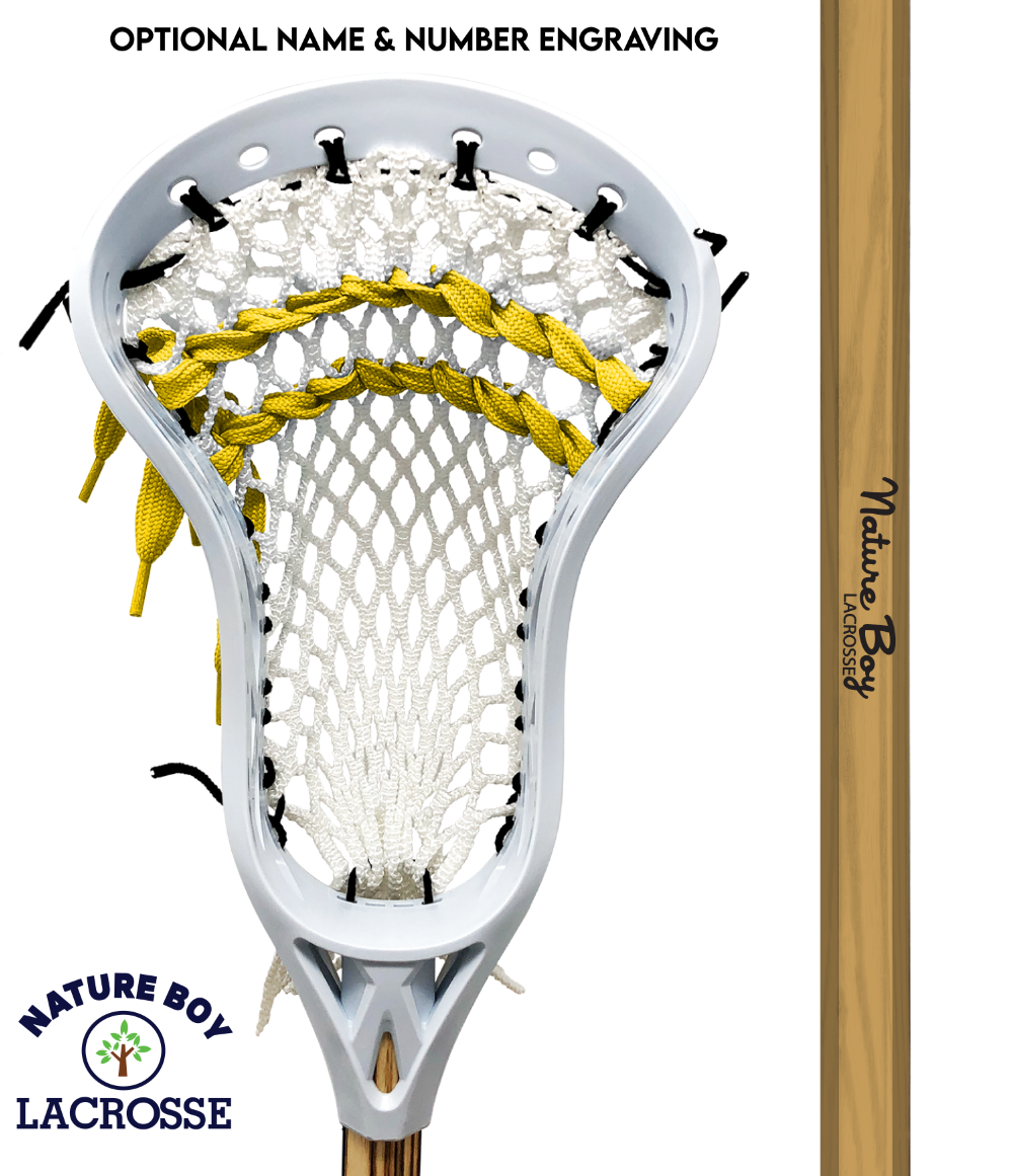 Mini Lacrosse Stick (Yellow)