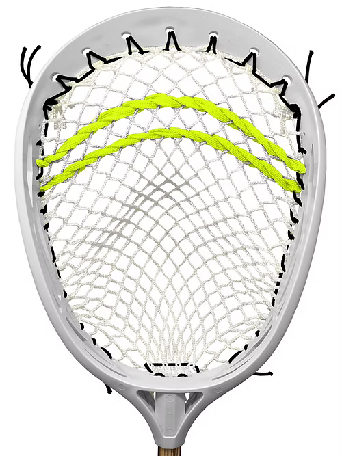 Gryffyn Goalie Head w/ Mesh Pocket (Yellow)