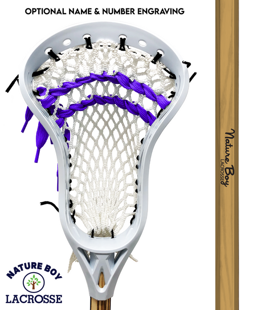 Mini Lacrosse Stick (Purple)