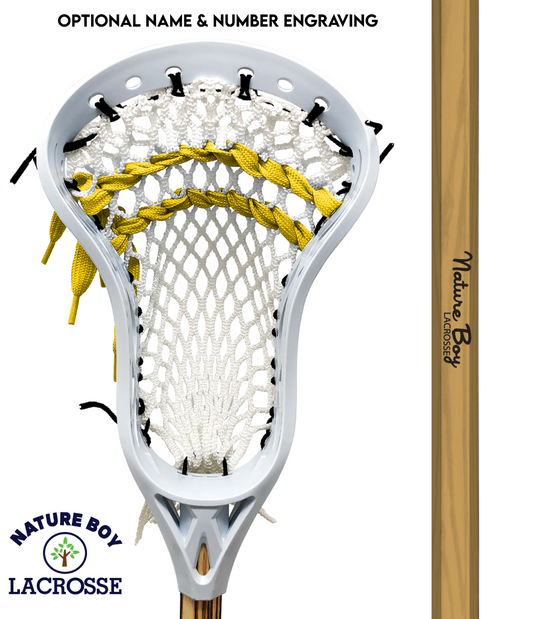 Mini Lacrosse Stick (Yellow)